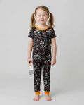 Zweiteiliges, kurzärmliges Pyjama-Set mit Marienkäfern