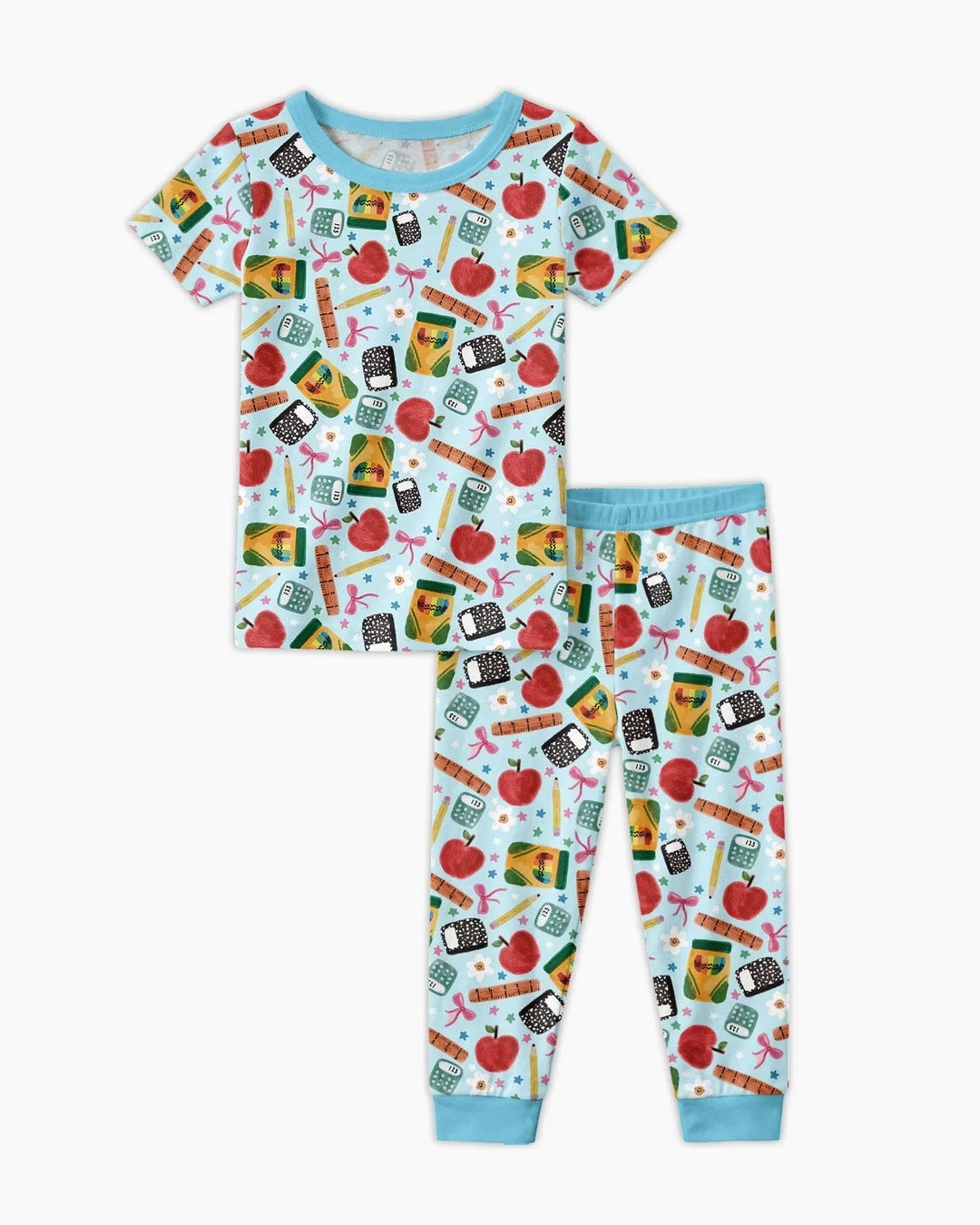 Zweiteiliges, kurzärmliges Pyjama-Set mit Marienkäfern