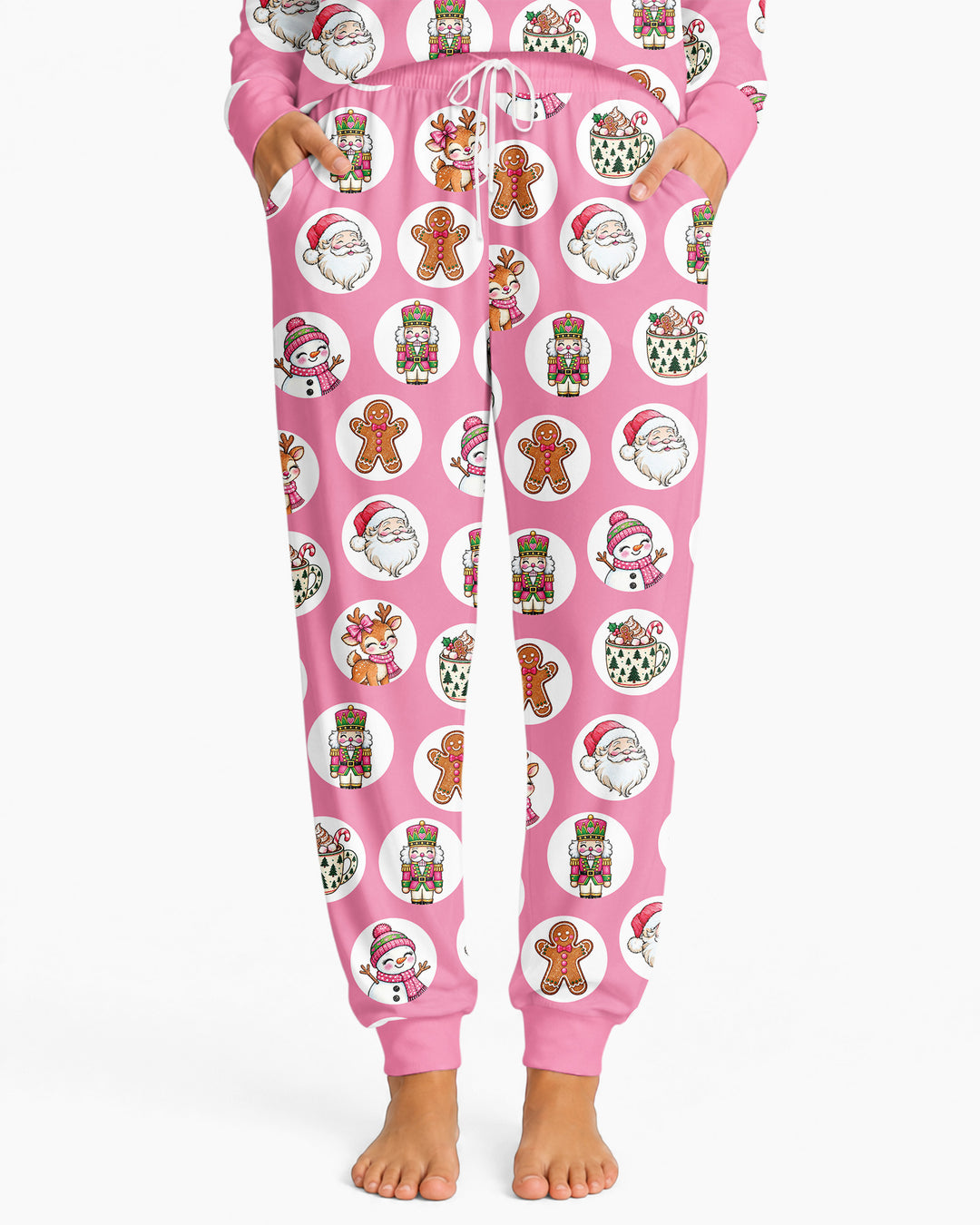Distressed Holiday Bamboo Women Pajama Set
