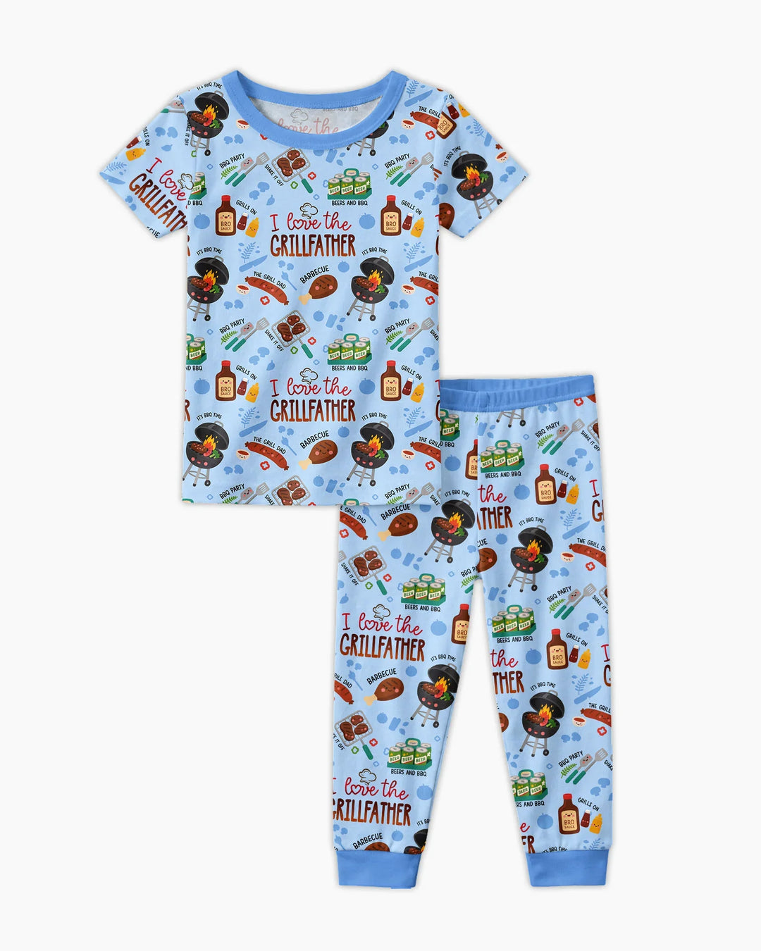 Zweiteiliges, kurzärmliges Pyjama-Set mit Marienkäfern