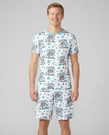 In A World Full Of Ordinary Be A Jimothy Bamboo Men Short Sleeve Short Pajama Set