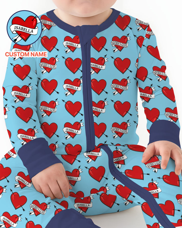 Gerippte Babykleidung mit individuellem Foto - Weich &amp; Skizzenhaft