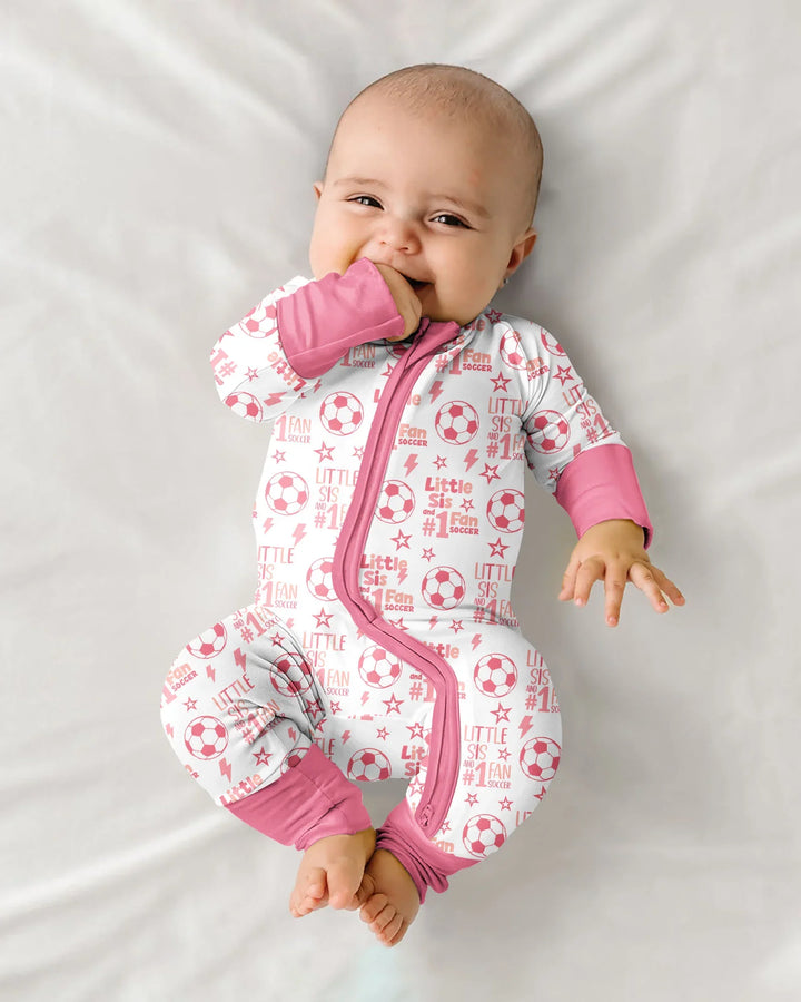 Gerippte Babykleidung mit individuellem Foto - Weich &amp; Skizzenhaft