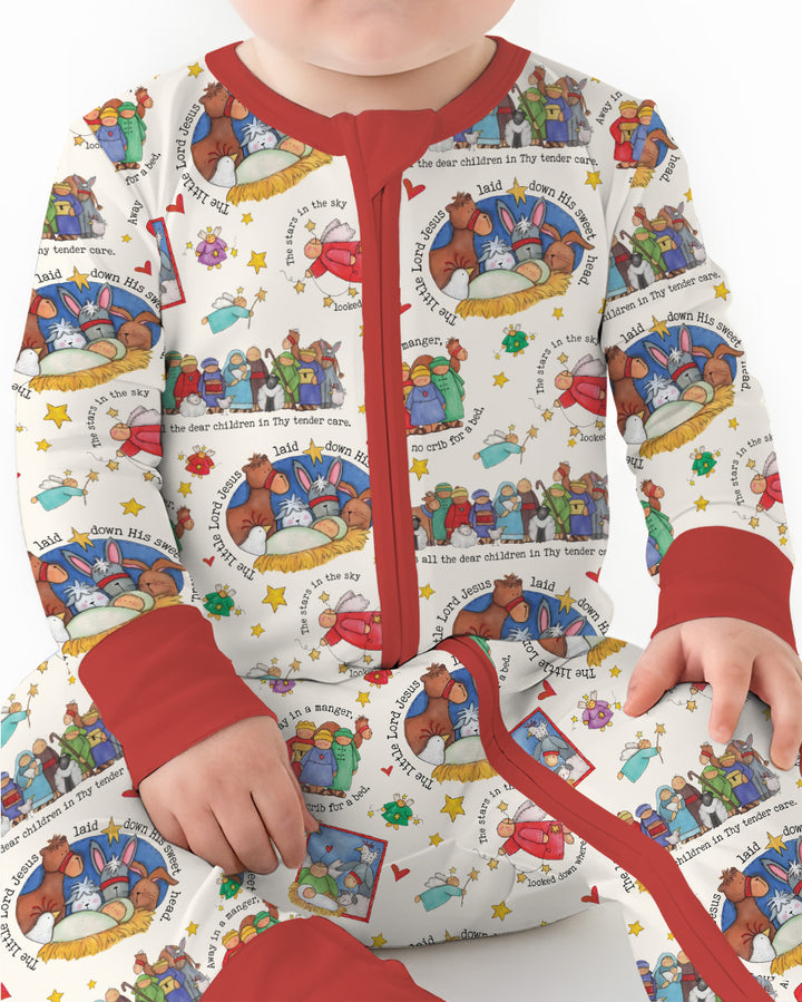 Gerippte Babykleidung mit individuellem Foto - Weich &amp; Skizzenhaft