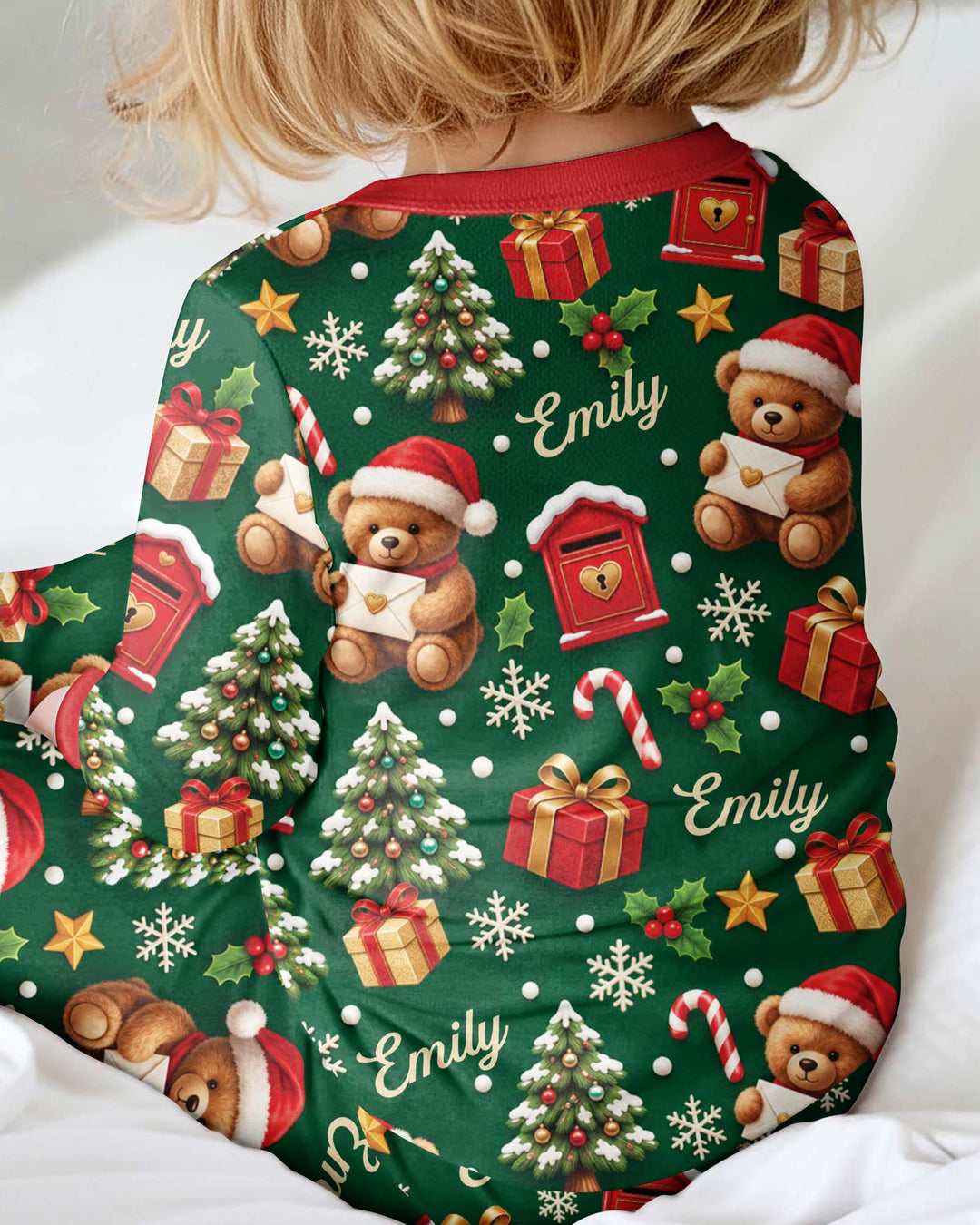 Cute Bear Christmas Bamboo Convertible Zippy