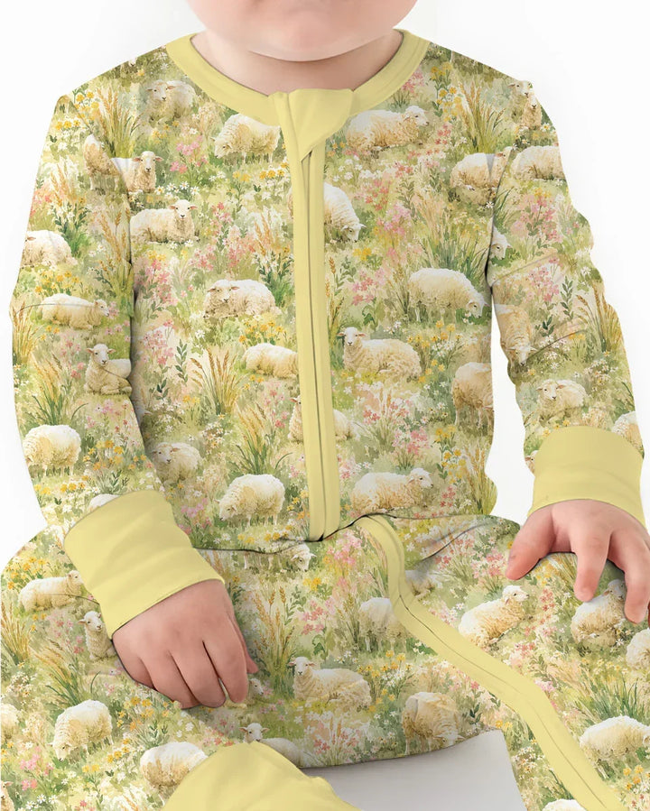 Gerippte Babykleidung mit individuellem Foto - Weich &amp; Skizzenhaft