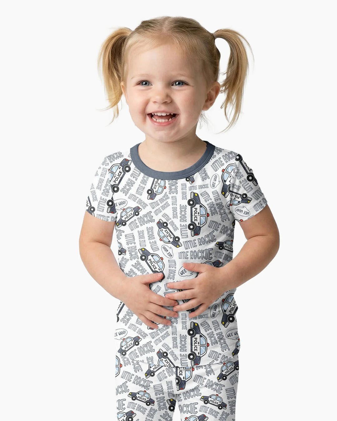Zweiteiliges, kurzärmliges Pyjama-Set mit Marienkäfern