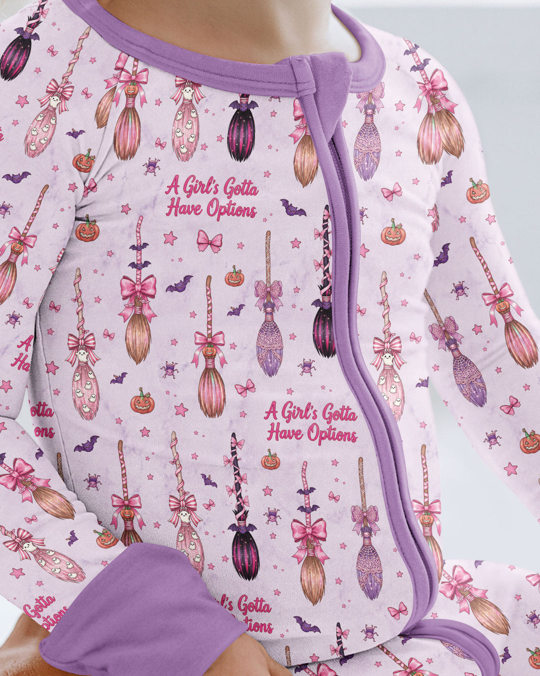 A Girl's Gotta Have Options Witch Brooms Bamboo Convertible Zippy