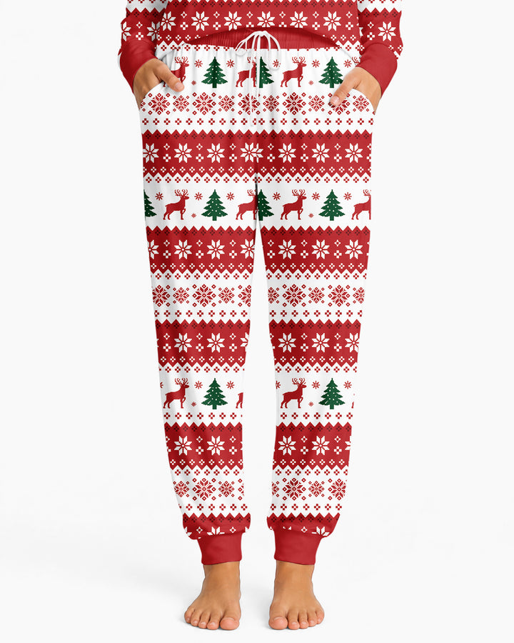 We Wish You Nothing Butt A Merry Christmas Bamboo Women Pajama Set