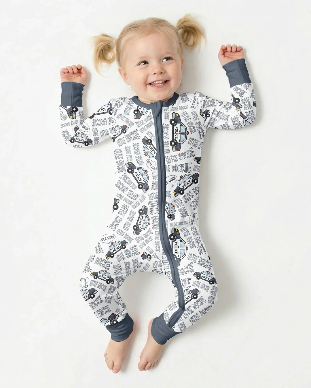 Gerippte Babykleidung mit individuellem Foto - Weich &amp; Skizzenhaft