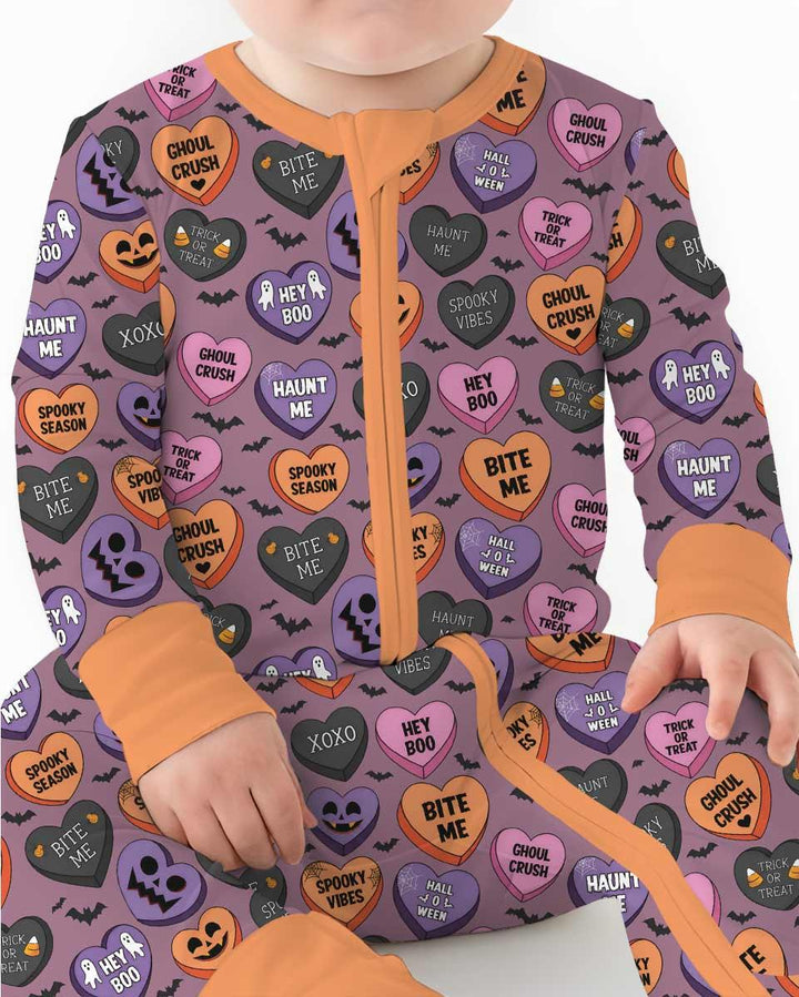 Candy Hearts Halloween Convertible Zippy