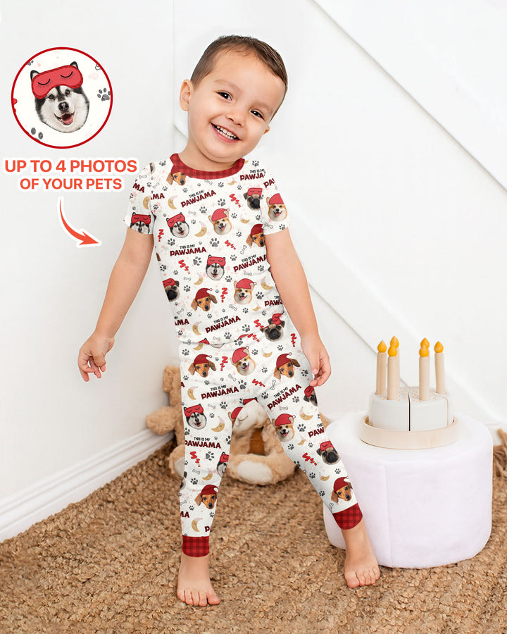 Zweiteiliges, kurzärmliges Pyjama-Set mit Marienkäfern