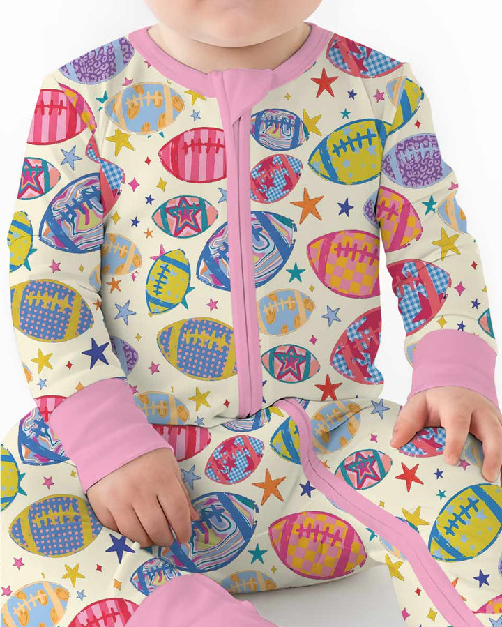 Football Season Bamboo Convertible Zippy