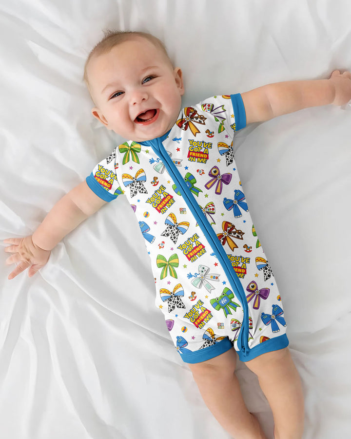 Magical Mirror Bow Bamboo Shorty Zippy