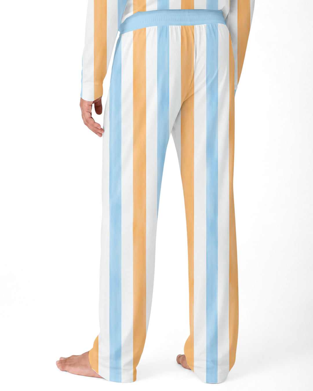 Game Day Puppy And Bows Bamboo Men's Pajama Set