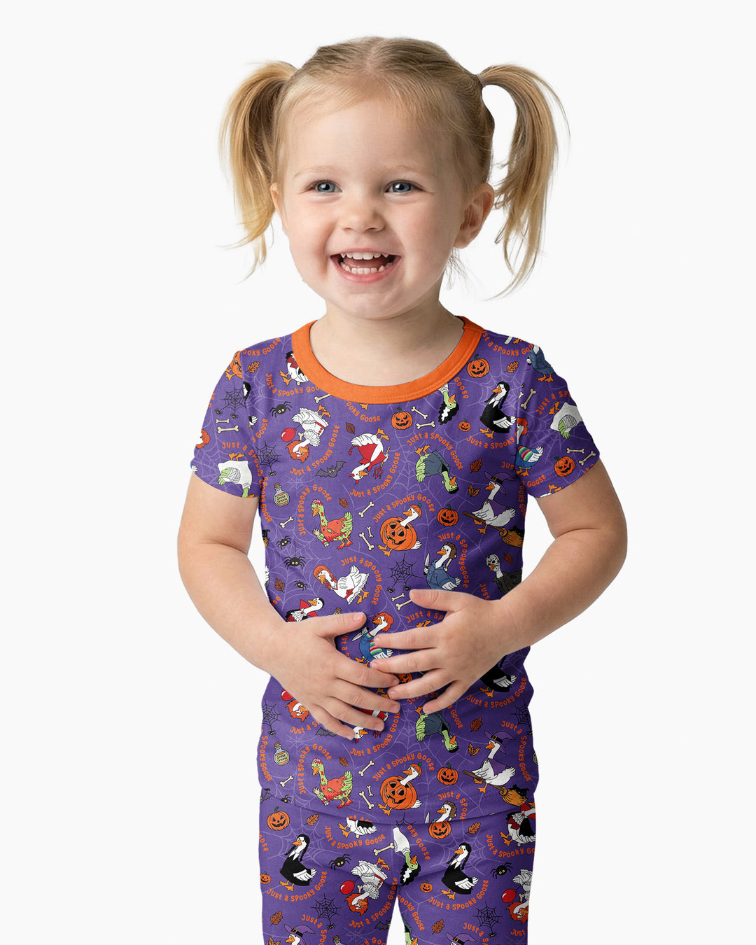Zweiteiliges, kurzärmliges Pyjama-Set mit Marienkäfern