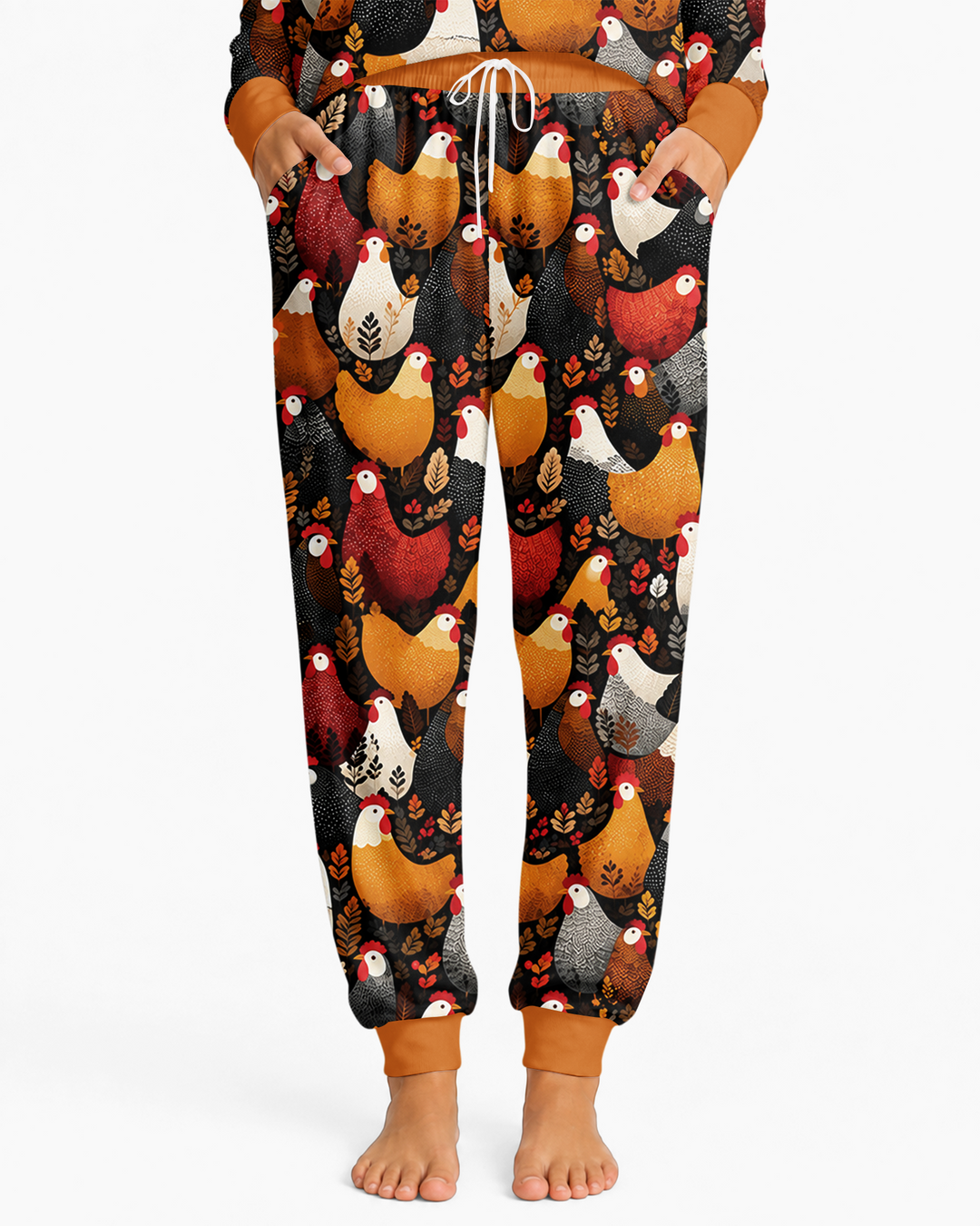 Chicken Coop Bamboo Women Pajama Set