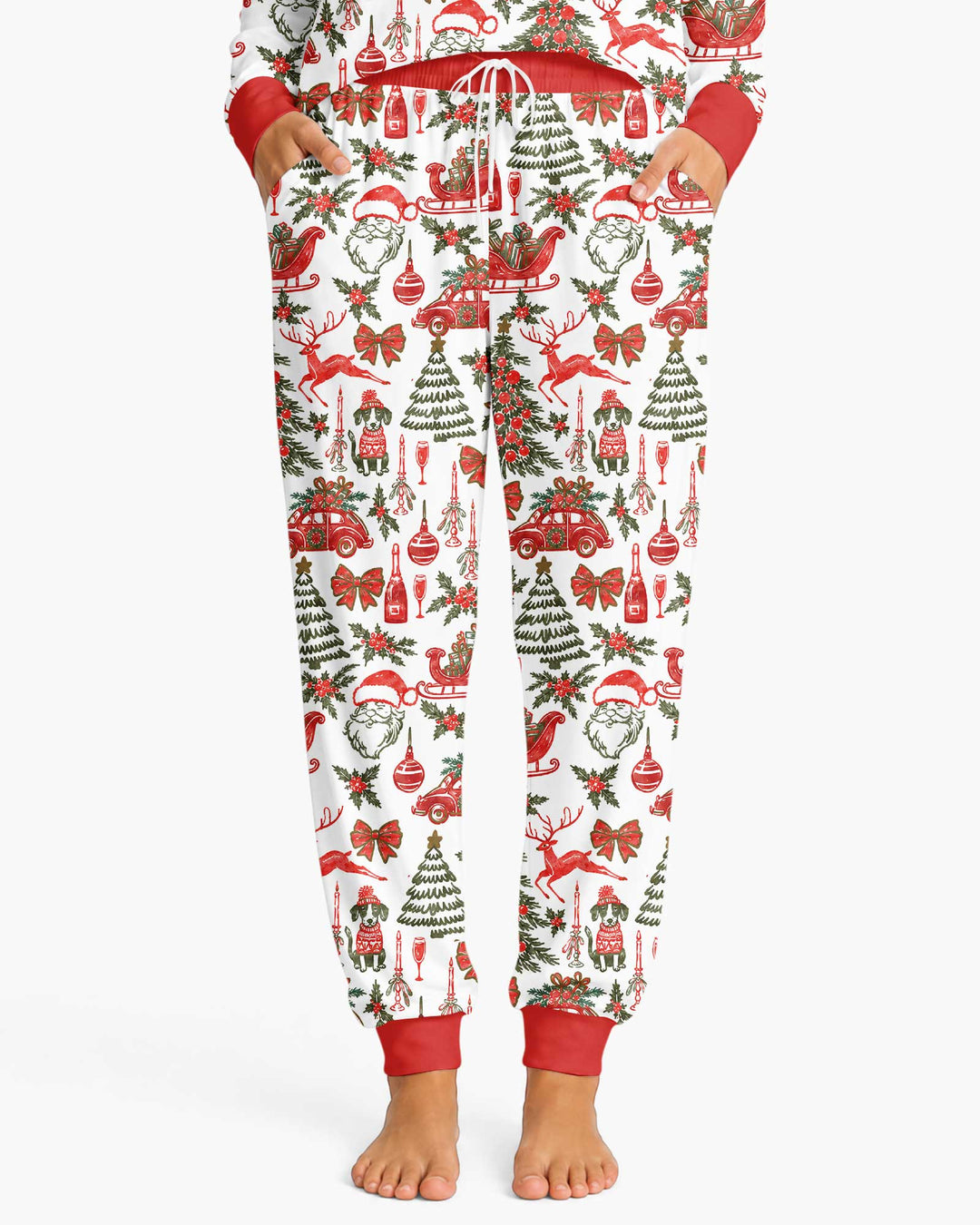 A Very Vintage Christmas Bamboo Women Pajama Set