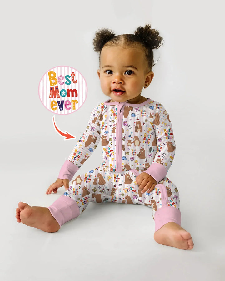 Gerippte Babykleidung mit individuellem Foto - Weich &amp; Skizzenhaft