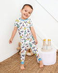 Zweiteiliges, kurzärmliges Pyjama-Set mit Marienkäfern