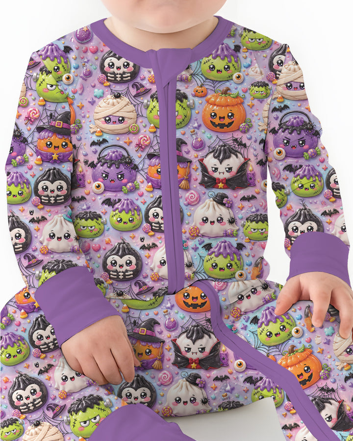 Spooky Dumplings Bamboo Convertible Zippy