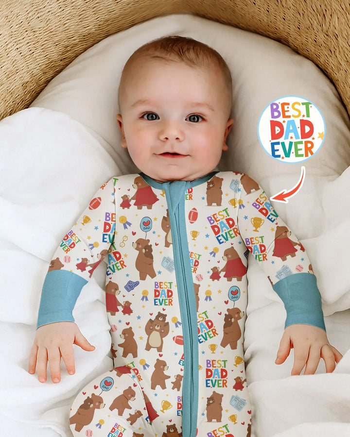 Gerippte Babykleidung mit individuellem Foto - Weich &amp; Skizzenhaft