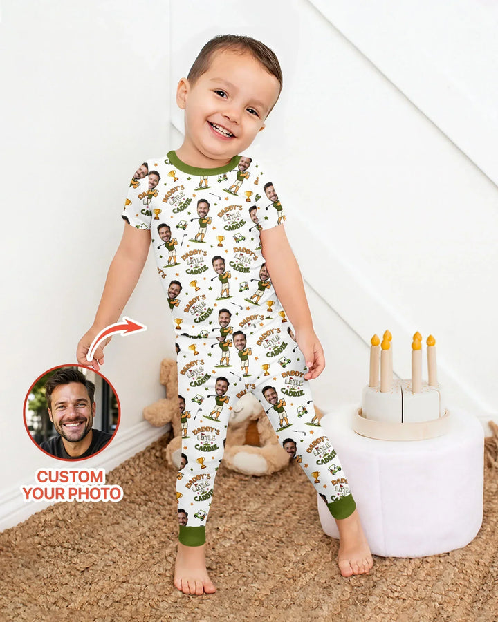 Zweiteiliges, kurzärmliges Pyjama-Set mit Marienkäfern