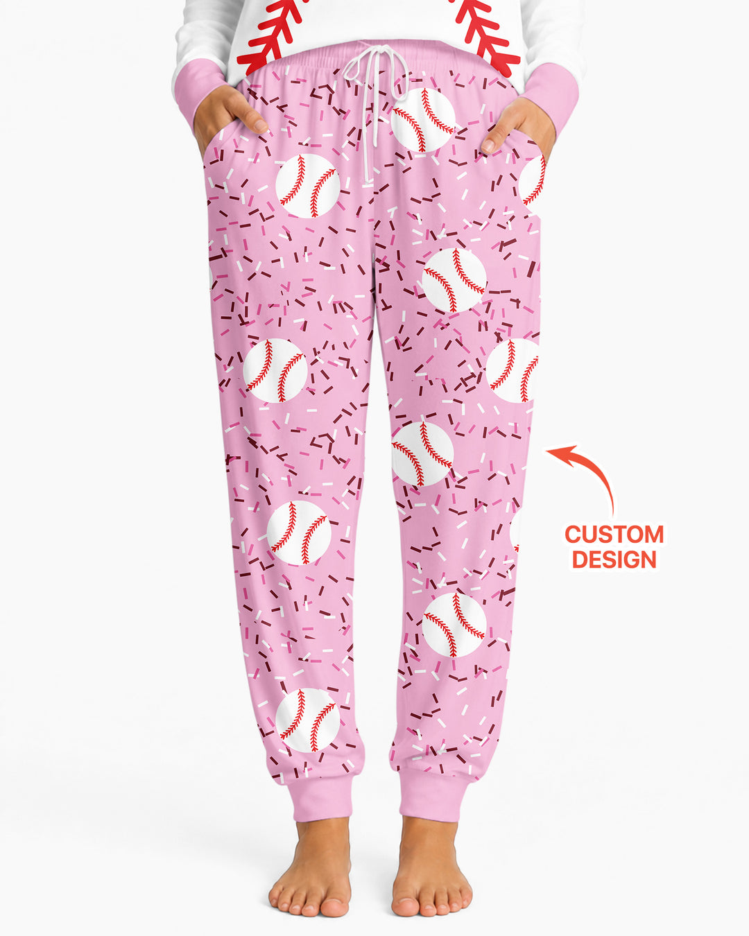 Icecream Drip Scale Bamboo Women Pajama Set