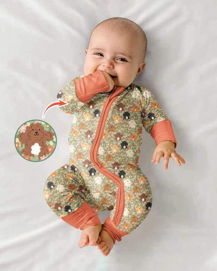 Gerippte Babykleidung mit individuellem Foto - Weich &amp; Skizzenhaft