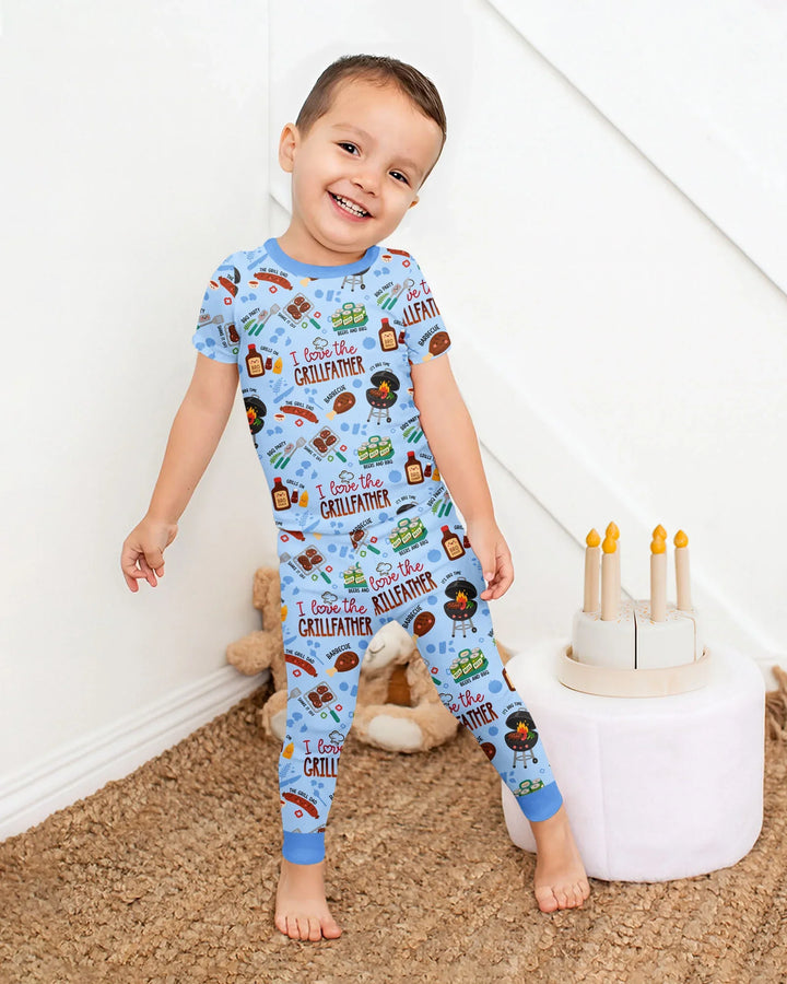 Zweiteiliges, kurzärmliges Pyjama-Set mit Marienkäfern