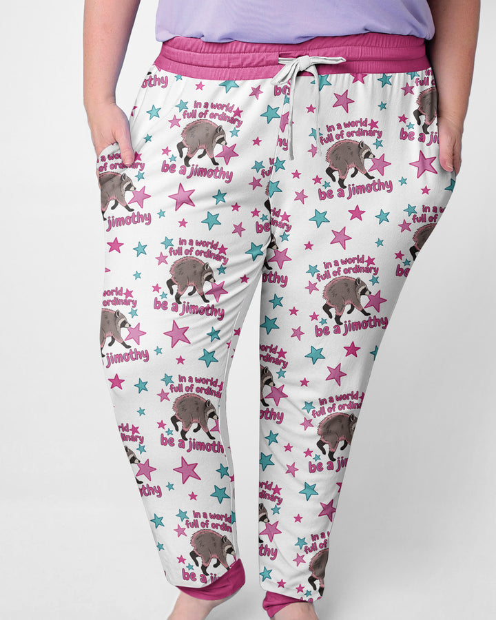 In A World Full Of Ordinary Be A Jimothy Bamboo Women Pajama Set