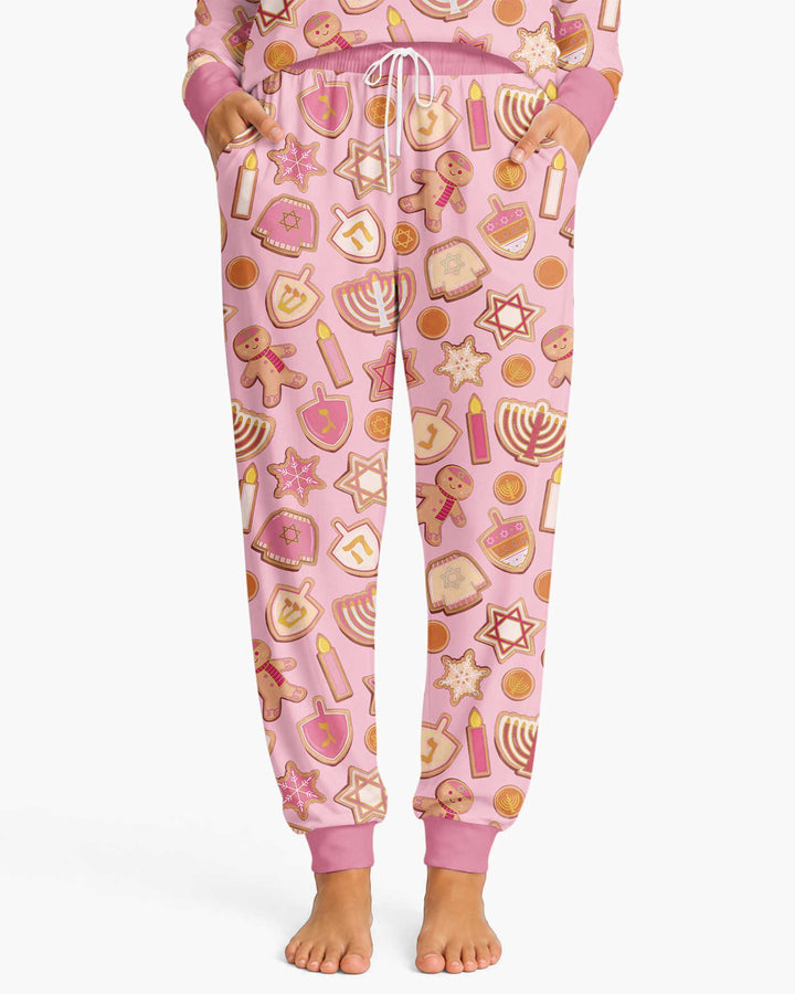 Hanukkah Cookies Bamboo Women Pajama Set
