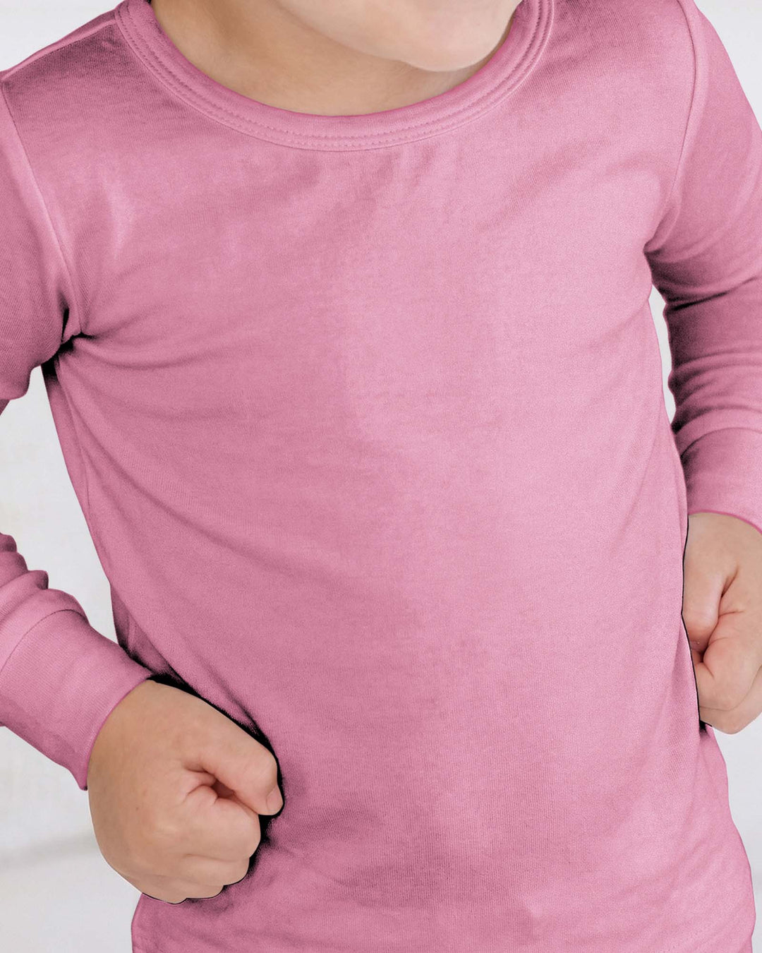 Sweet Pink Bamboo Two Piece Pajama Set