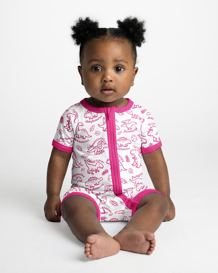 Dinosaur Park Bamboo Shorty Zippy