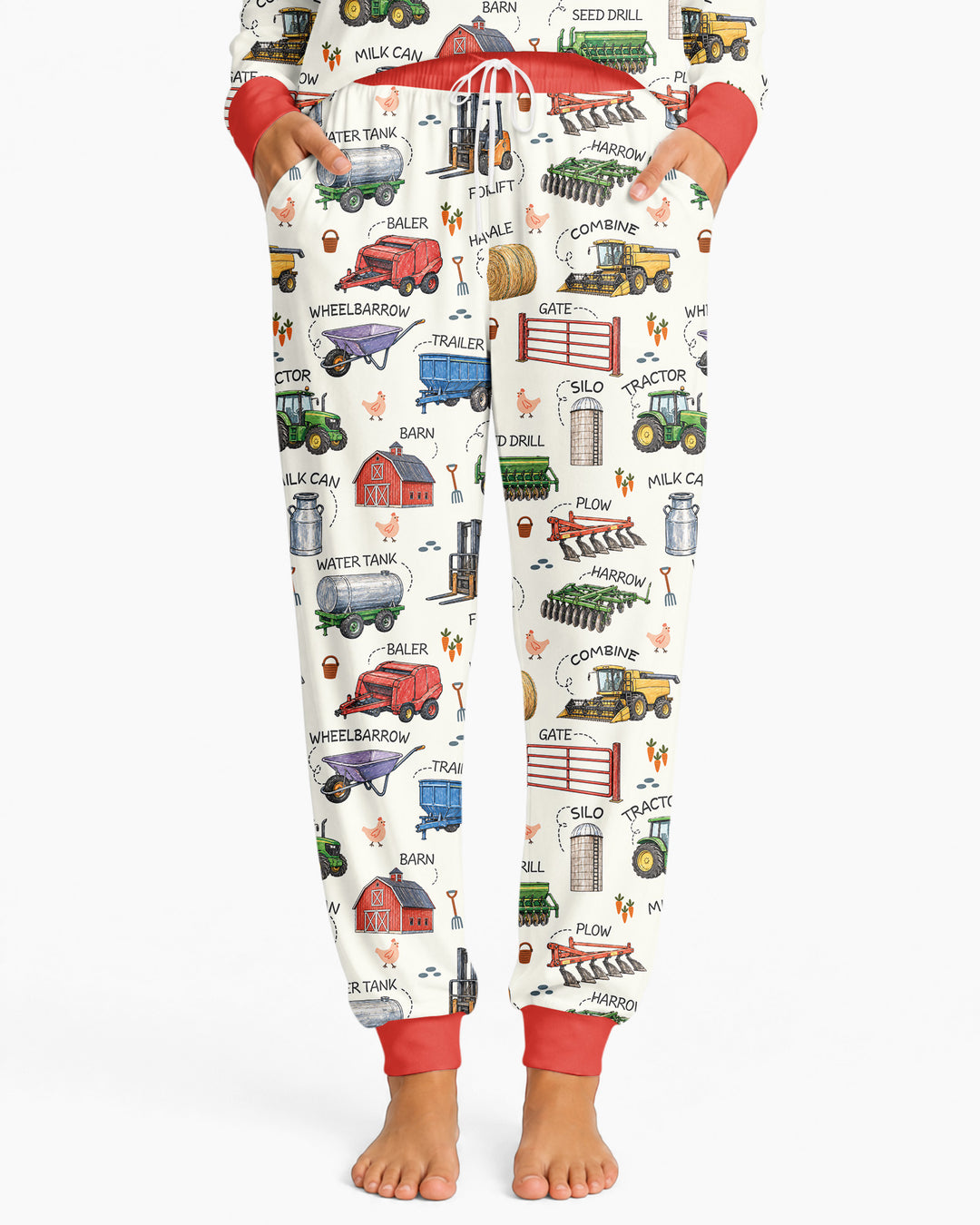 Little Farmer Bamboo Women Pajama Set