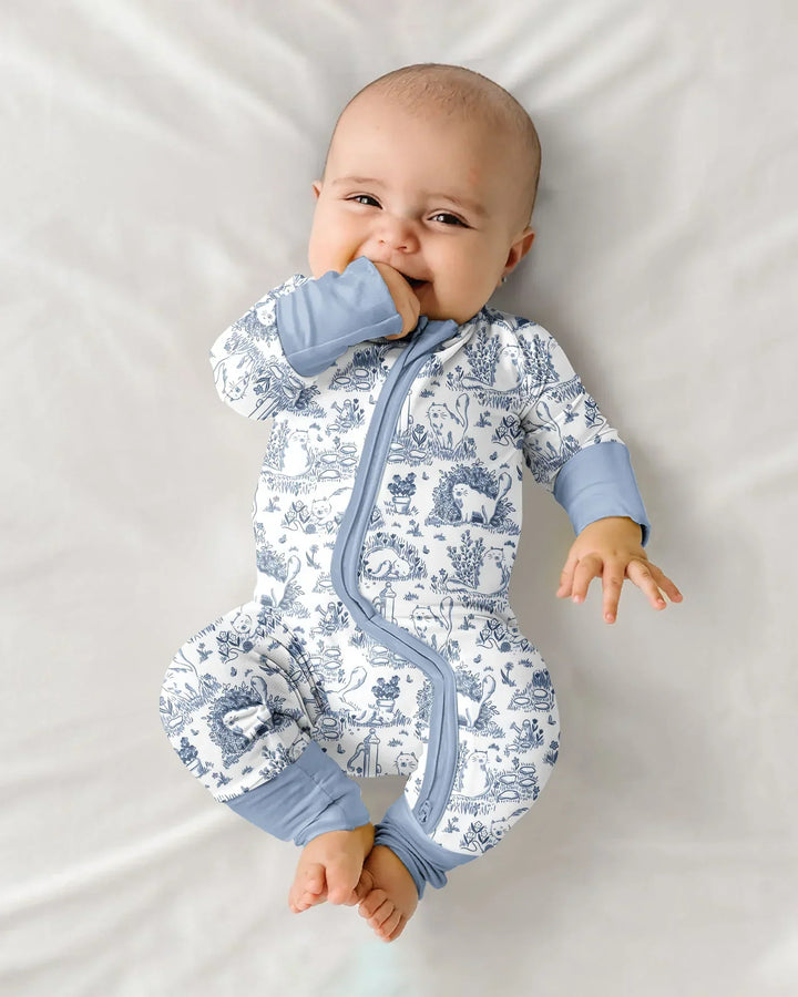 Gerippte Babykleidung mit individuellem Foto - Weich &amp; Skizzenhaft