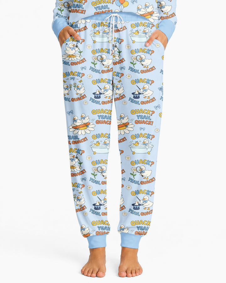 Yeah Quack Show Bamboo Women Pajama Set
