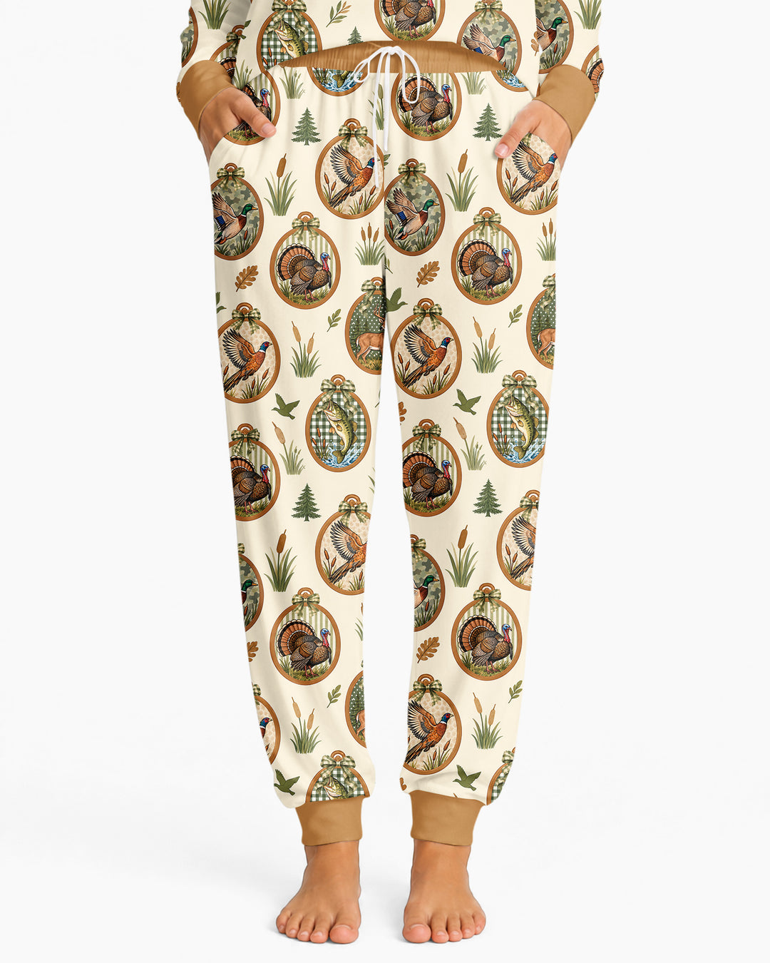 Hunting Season Family Matching Bamboo Women Pajama Set