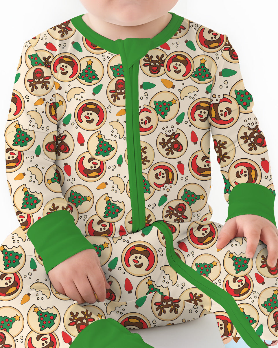 Christmas Sugar Cookie Bamboo Convertible Zippy
