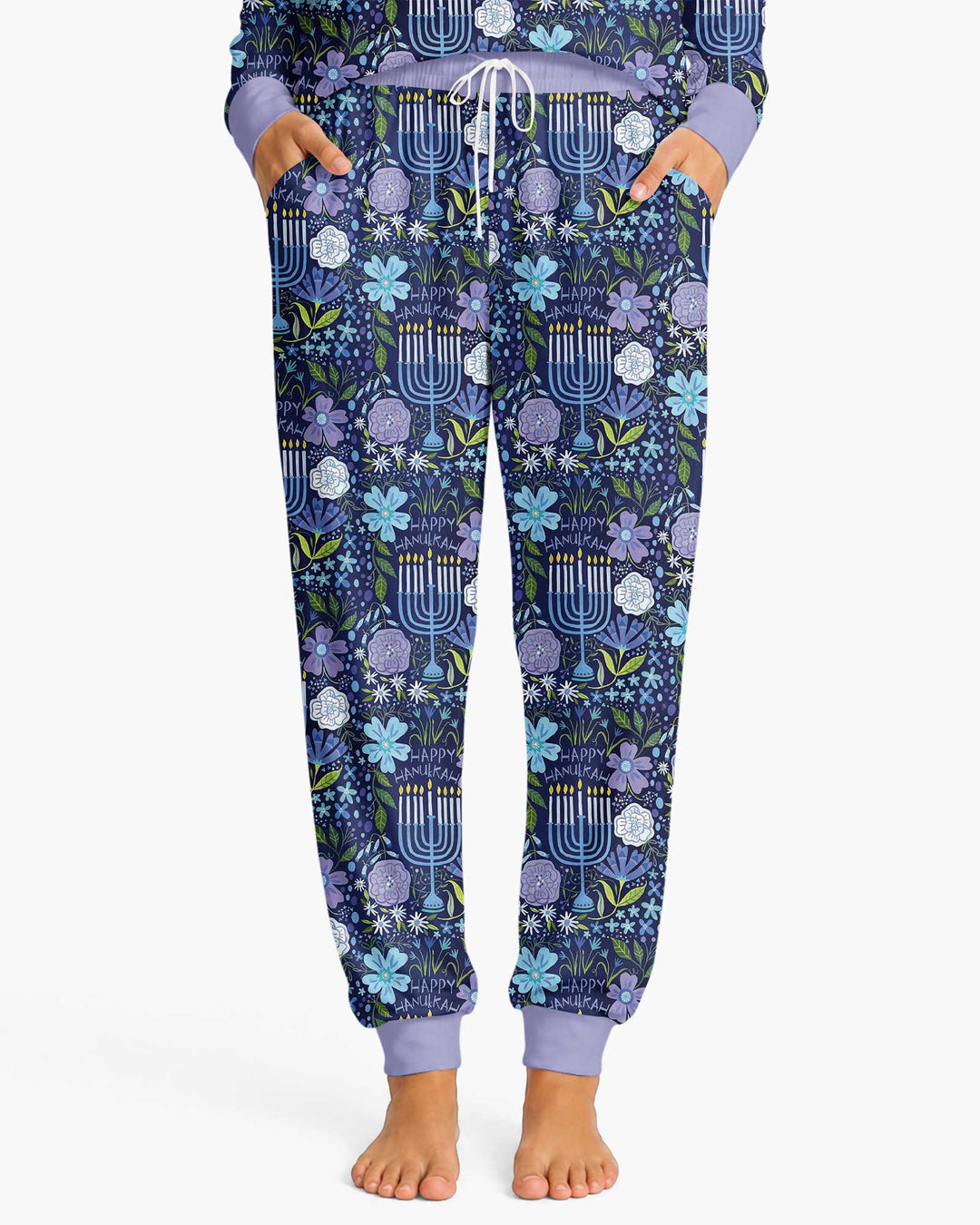 Hanukkah Me and Mom Matching Bamboo Women Pajama Set