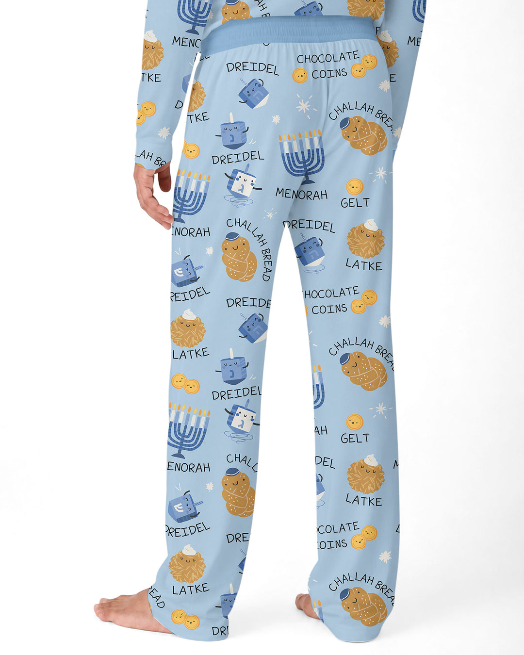 Family Hanukkah Matching Bamboo Men's Pajama Set