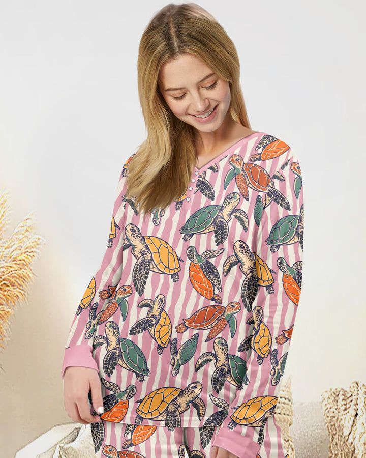 Vorlage Bambus Damen Pyjama Set