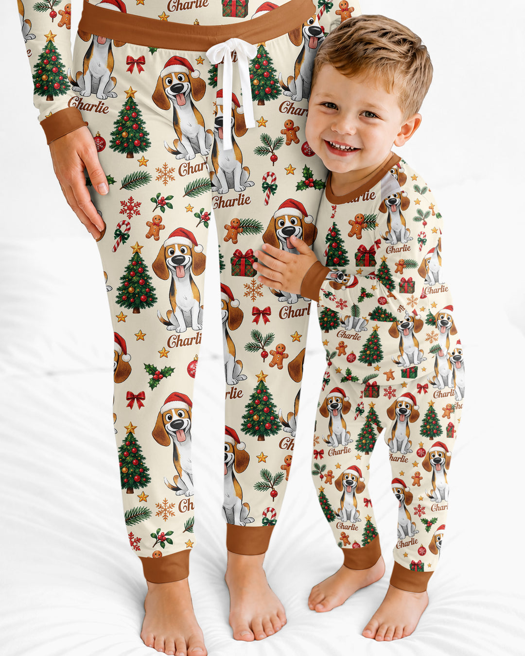 Christmas Dog Bamboo Women Pajama Set