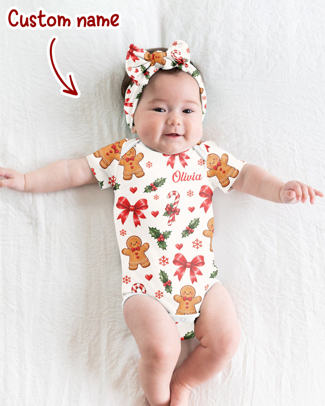 Gingerbread Cuddles Bamboo Bodysuit