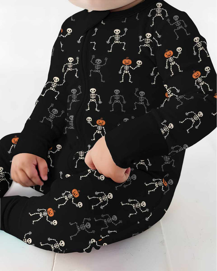 Halloween Dancing Skeleton Bamboo Convertible Zippy