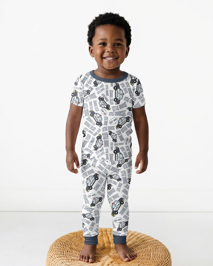 Zweiteiliges, kurzärmliges Pyjama-Set mit Marienkäfern