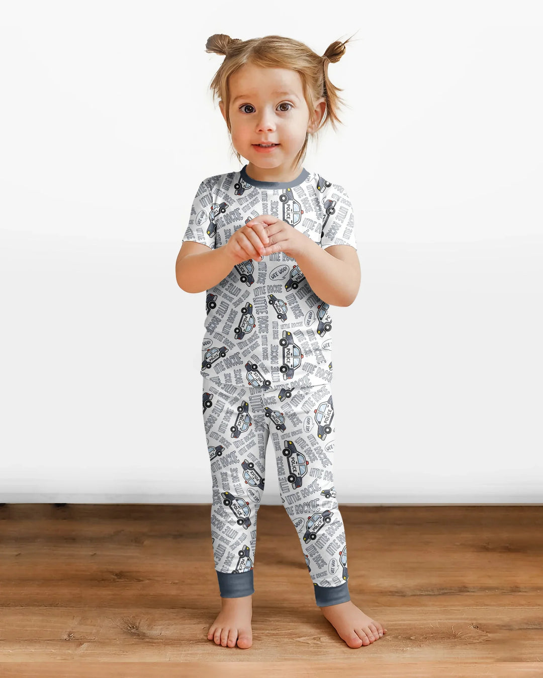 Zweiteiliges, kurzärmliges Pyjama-Set mit Marienkäfern