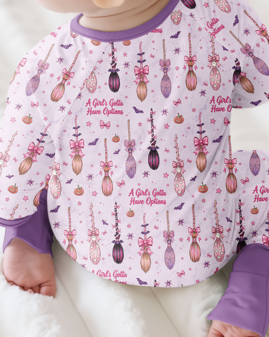 A Girl's Gotta Have Options Witch Brooms Bamboo Convertible Zippy