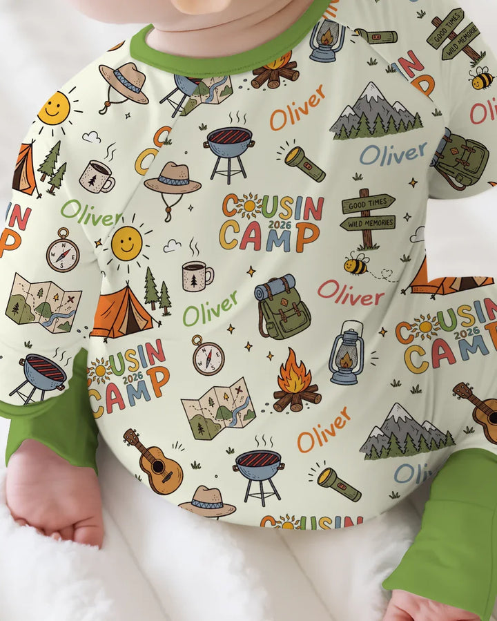 Gerippte Babykleidung mit individuellem Foto - Weich &amp; Skizzenhaft