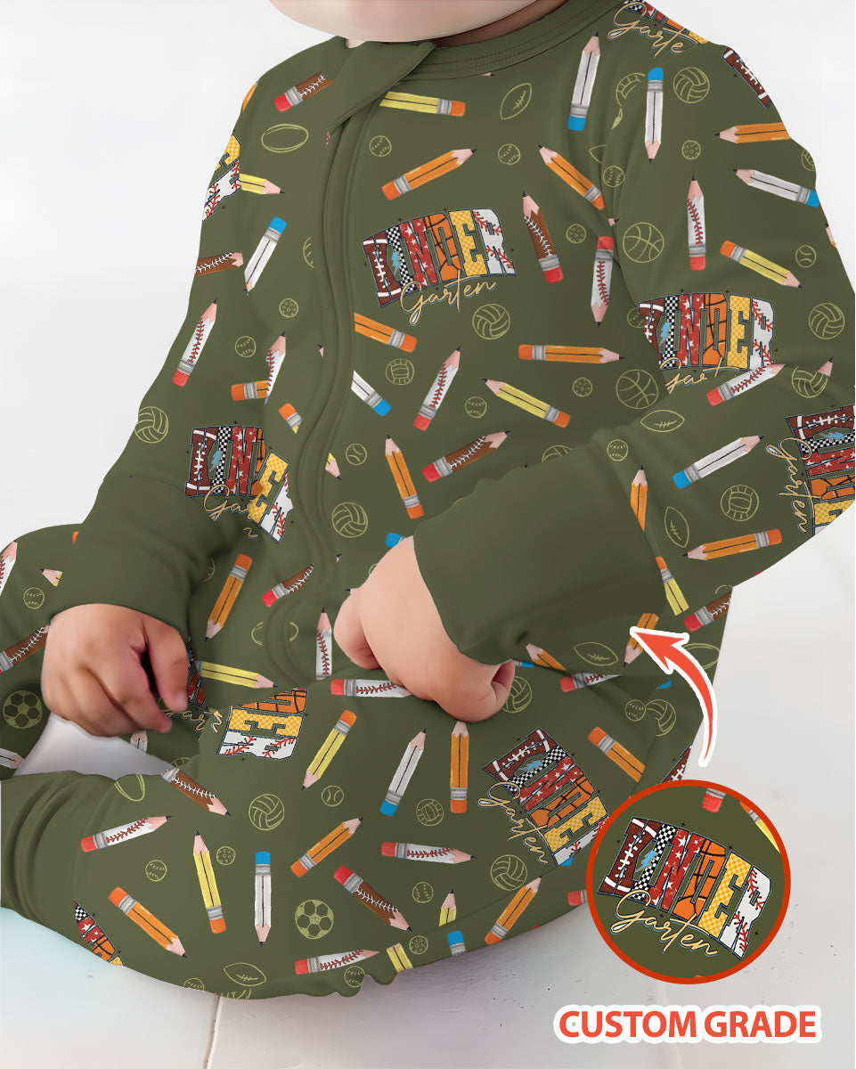 Gerippte Babykleidung mit individuellem Foto - Weich &amp; Skizzenhaft